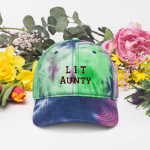 Load image into Gallery viewer, Lit Aunty Tie dye hat