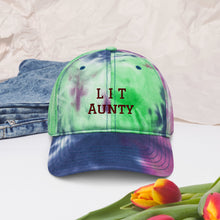 Load image into Gallery viewer, Lit Aunty Tie dye hat
